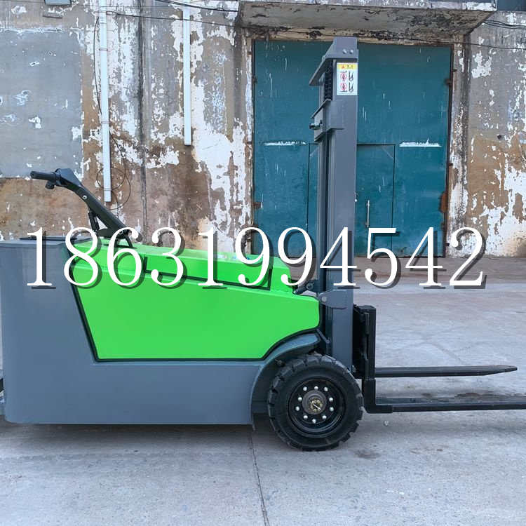 武汉市小型电动叉车1吨2吨步行站驾式电瓶堆高充电装卸车液压升降车铲车
